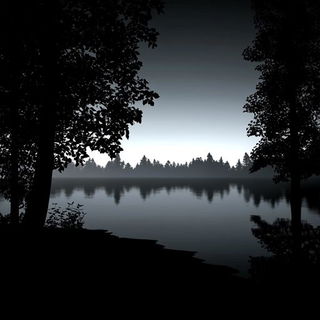Cinderpetal Horizons style, Midjourney V6.1: realistic landscape photograph of quiet dawn
