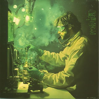 Tealambre style, Midjourney V6.1: editorial illustration for popular scientific magazine cover