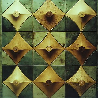 Tealambre style, Midjourney V6.1: creative pattern composition