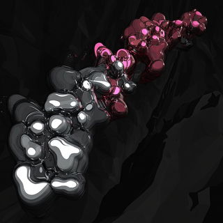 Celcopy style, Midjourney V6.1: abstract 3D render