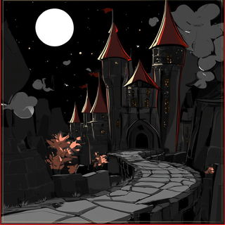 Celcopy style, Midjourney V6.1: retro fairy-tale illustration