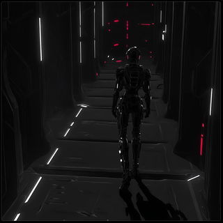 Celcopy style, Midjourney V6.1: cinematic shot from sci-fi movie