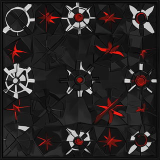 Celcopy style, Midjourney V6.1: creative pattern composition