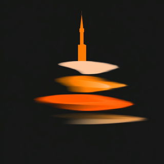 Gouachegothic style, Midjourney V6.1: bold minimalist logo design for Istanbul city municipal services