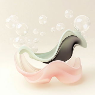 Skyfall Chiaroscuro style, Midjourney V6.1: abstract 3D render