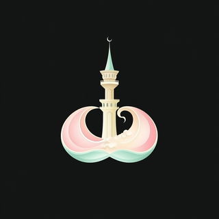 Skyfall Chiaroscuro style, Midjourney V6.1: bold minimalist logo design for Istanbul city municipal services