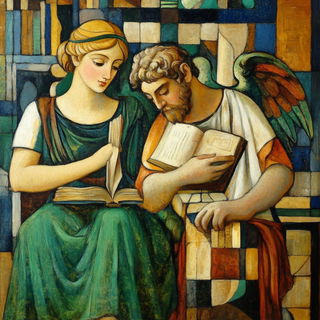 Fluxmigrant style, Midjourney V6.1: classical 18th-century oil painting