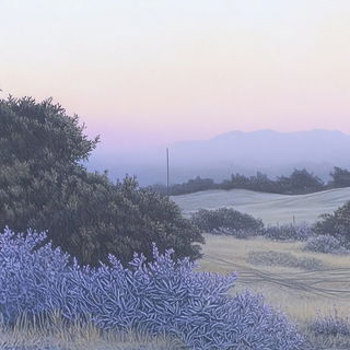 Sunshell Mascotry style, Midjourney V6.1: realistic landscape photograph of quiet dawn