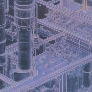 Sunshell Mascotry style, Midjourney V6.1: technical infrastructure blueprint schematics
