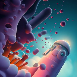 Draperygorgon style, Midjourney V6.1: abstract 3D render