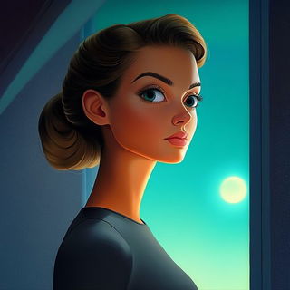 Draperygorgon style, Midjourney V6.1: photographic portrait of female protagonist