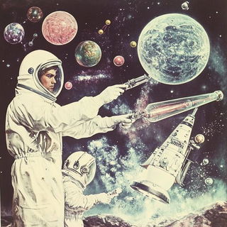 Lanterneaux style, Midjourney V6.1: editorial illustration for popular scientific magazine cover