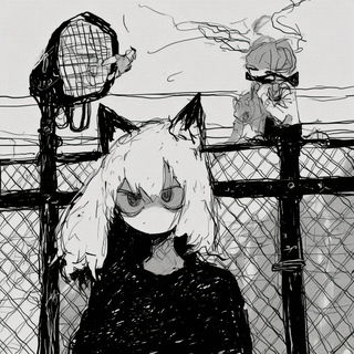Sepia Marionette Overlays style, Midjourney V6.1: black-and-white manga comic strip
