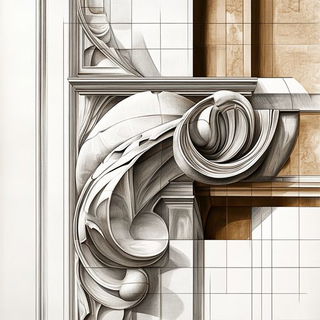 Opal Ribbon Rondo style, Midjourney V6.1: typographic composition with large letters