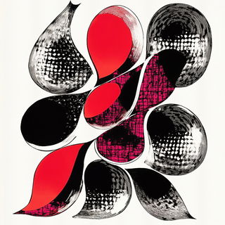 Ochreline Marbles style, Midjourney V6.1: creative pattern composition