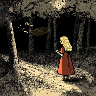 Hatchmonasticism style, Midjourney V6.1: retro fairy-tale illustration