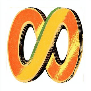 Waxbound Skyfolk style, Midjourney V6.1: typographic composition with large letters