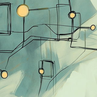 Desert Iconographicism style, Midjourney V6.1: technical infrastructure blueprint schematics