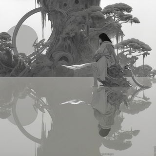 Sternum Noir style, Midjourney V6.1: black-and-white manga comic strip
