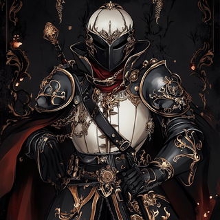 Kurogane Needleworks style, Midjourney V6.1: concept art character design of retropunk steam knight