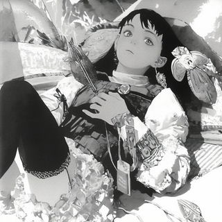 Safavid Chromabird style, Midjourney V6.1: black-and-white manga comic strip