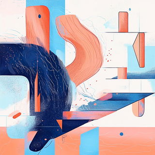 Inkweather style, Midjourney V6.1: typographic composition with large letters