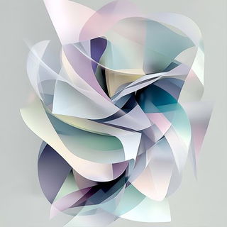 Screamoire style, Midjourney V6.1: abstract 3D render