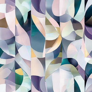 Screamoire style, Midjourney V6.1: creative pattern composition