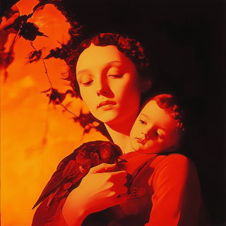 Floravertigo style, Midjourney V6.1: classical 18th-century oil painting