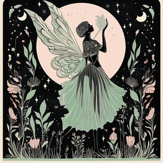 Stopmorphia style, Midjourney V6.1: retro fairy-tale illustration