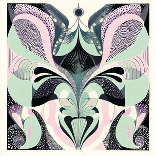 Stopmorphia style, Midjourney V6.1: creative pattern composition