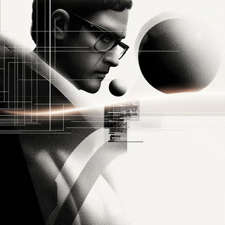 Misregister Anatomy style, Midjourney V6.1: editorial illustration for popular scientific magazine cover