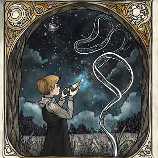 Goldfish Glaze Event style, Midjourney V6.1: editorial illustration for popular scientific magazine cover