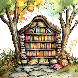 Foliage After the Star Lake style, Midjourney V6.1: Midlibrary