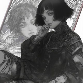 Molten Bokehism style, Midjourney V6.1: black-and-white manga comic strip