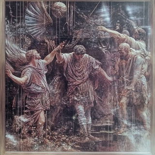 Molten Bokehism style, Midjourney V6.1: classical 18th-century oil painting