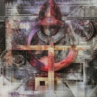 Molten Bokehism style, Midjourney V6.1: typographic composition with large letters