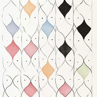 The Caelith Order style, Midjourney V6.1: creative pattern composition