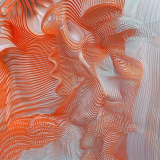 Patina Expeditionism style, Midjourney V6.1: abstract 3D render