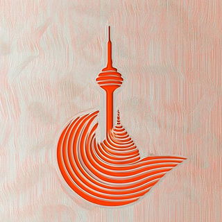 Patina Expeditionism style, Midjourney V6.1: bold minimalist logo design for Istanbul city municipal services