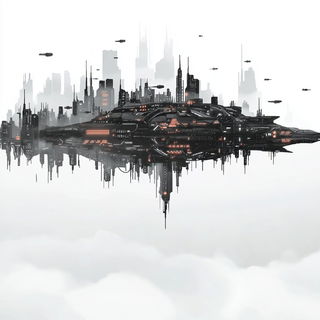 Pale Turbine Prospectus style, Midjourney V6.1: cinematic shot from sci-fi movie