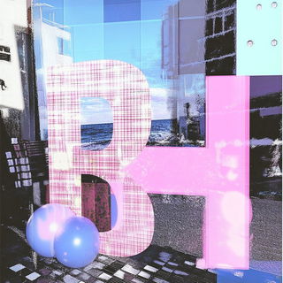 Chromatoga style, Midjourney V6.1: typographic composition with large letters