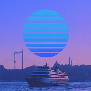 Violet Leafing style, Midjourney V6.1: bold minimalist logo design for Istanbul city municipal services