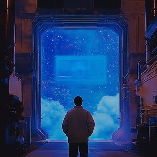 Violet Leafing style, Midjourney V6.1: cinematic shot from sci-fi movie