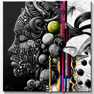 Gothicrucible style, Midjourney V6.1: creative pattern composition