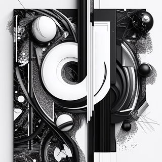 Gothicrucible style, Midjourney V6.1: typographic composition with large letters