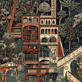 Mosaicore style, Midjourney V6.1: Midlibrary