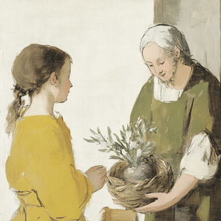 Glaciocarnivale style, Midjourney V6.1: classical 18th-century oil painting