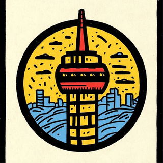 Aquarellurgy style, Midjourney V6.1: bold minimalist logo design for Istanbul city municipal services