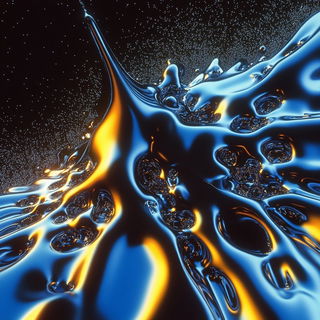 Obsidian Cartograph style, Midjourney V6.1: abstract 3D render